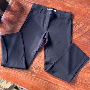 Beta brand straight leg “work” yoga pants.
